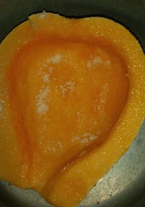 عکسی از دستور کدوحلوایی (پخت به روش دمکنی)😁😋