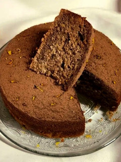 Una foto de 🍊🍫 Budín de choco naranja 🍊 sin harina de trigo 🍫🍊