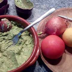 Una foto de Guacamole fácil