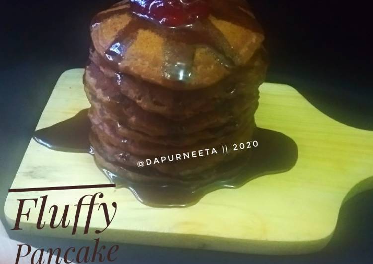 Resep Fluffy Pancake Coklat yang Enak