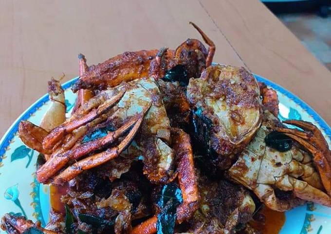 Kepiting ala masakan cina kam heong