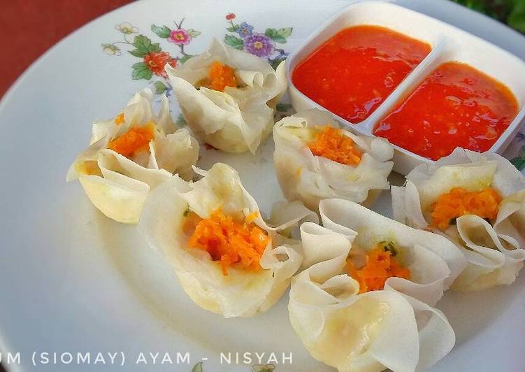 Resep Siomay Dimsum Ayam Sederhana &amp; Mudah 👍 Anti Gagal