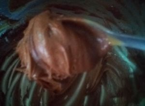 Una foto de Frosting de chocolate tipo Nutella para Rellenos