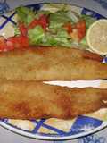Merluza frita al disco de arado
