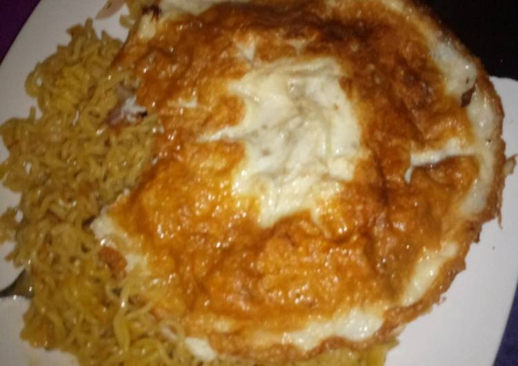 Recipe of Favorite Indomie and Fried Egg