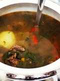 Sopa de Legumes, Carne e Ervas Finas