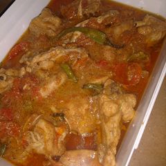 A picture of Chicken karahi.