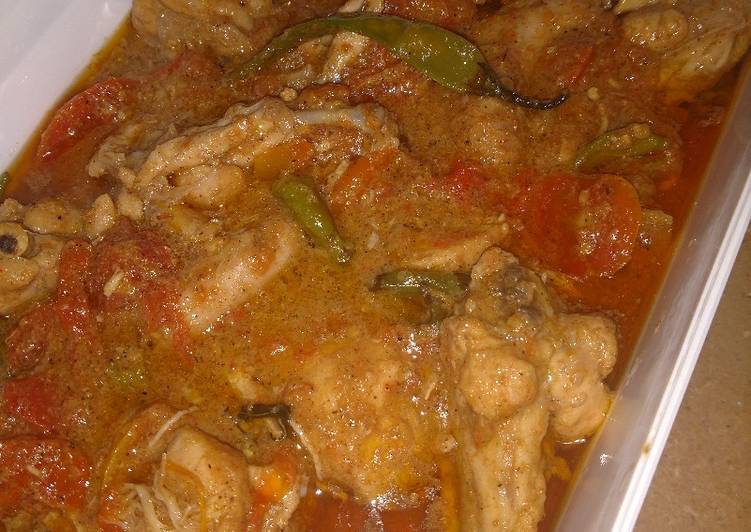 Steps to Prepare Homemade Chicken karahi