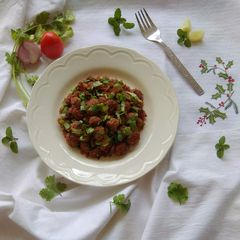 A picture of Soya Chunks Fry.