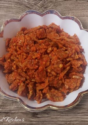 Foto resep Tempe Kering Balado