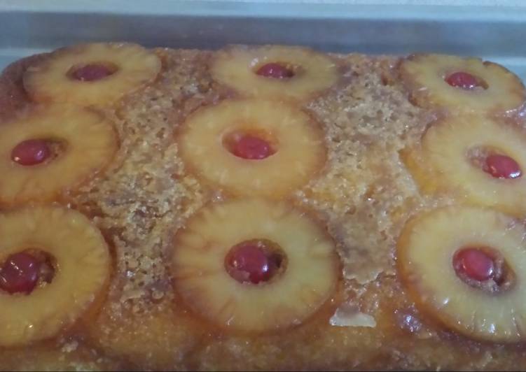Recipe of Quick Pineapple upside down