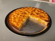 Une photo de dessert mirabelle