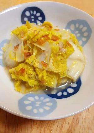 扁魚炒娃娃菜 的食譜成品照片