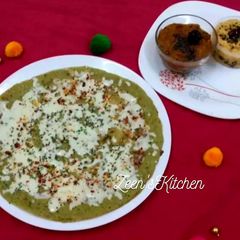 A picture of Cheesy Pesarattu.