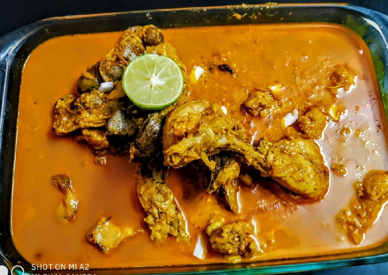 Coconut chicken curry