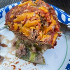 A picture of Stuffed peppers ￼.