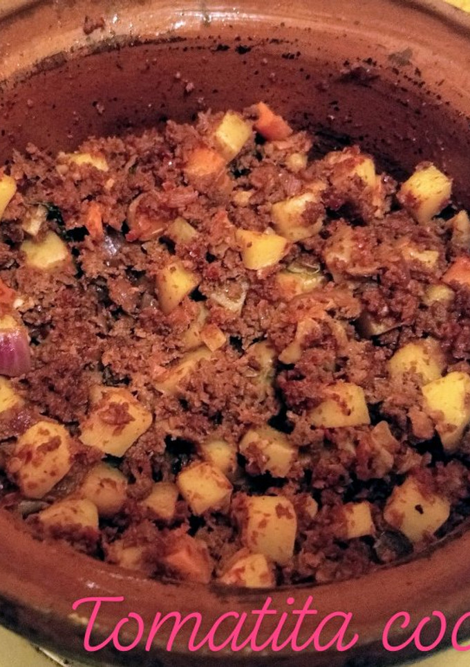 Una foto de Chorizo con papa