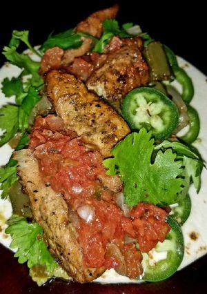 A picture of Mike's Easiest Fajitas Ever!.