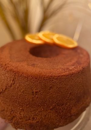 صورة لوصفة كيكه البرتقال الاسفنجيه