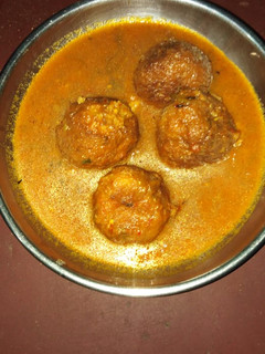 A picture of Kofta curry.