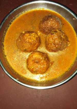 A picture of Kofta curry.