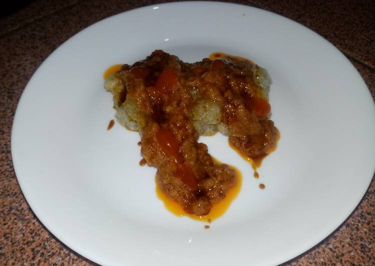 Resep Cilok goreng bumbu kacang yang Enak