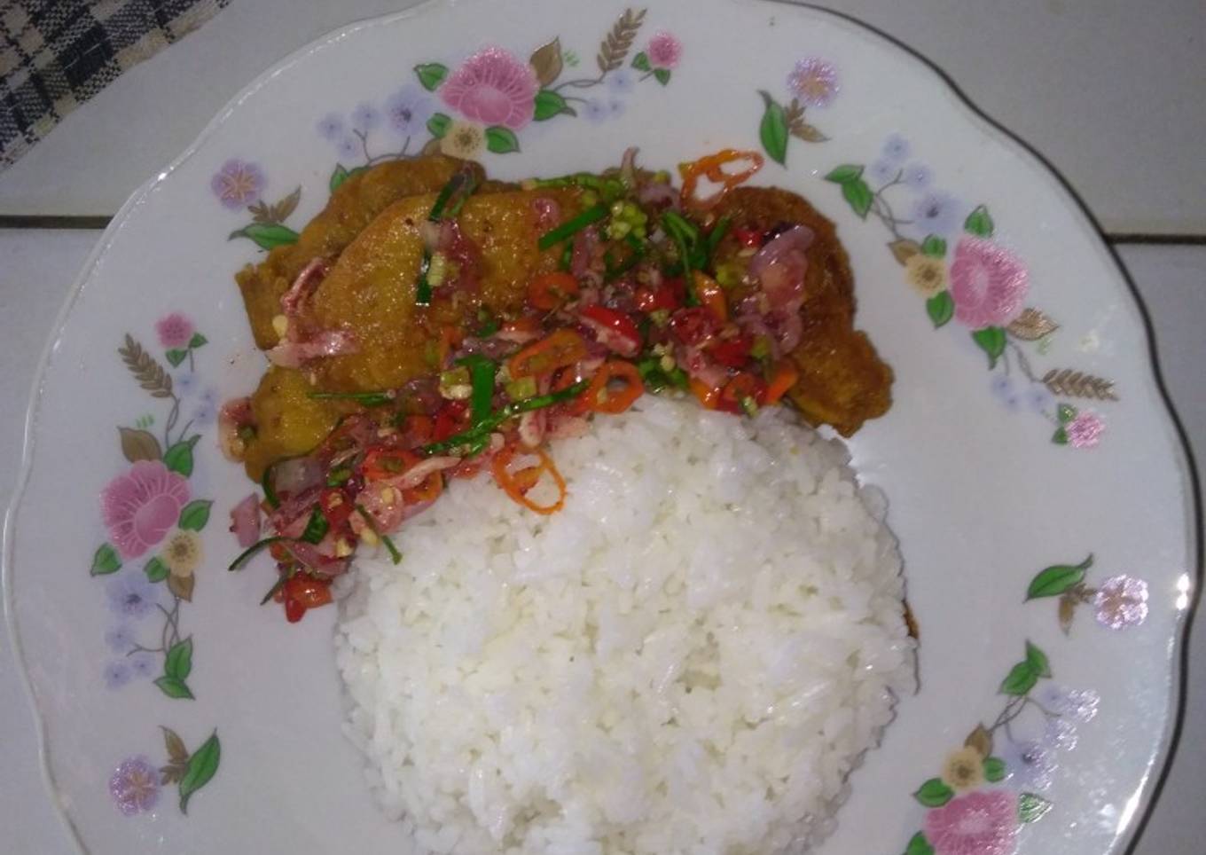 Sambal Matah ala ikan