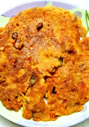 টমেটো অমলেট রেসিপির প্রধান ছবি