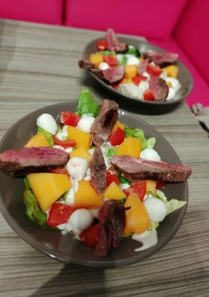 Une photo de Salade de magret de canard