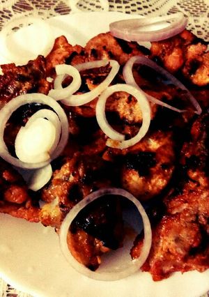 A picture of Chicken tikka.