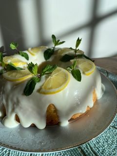 صورة لوصفة كيكة الليمون اللذيذه 🍋