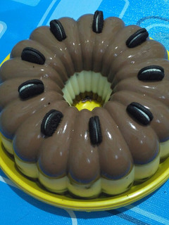 Foto resep Puding coklat oreo