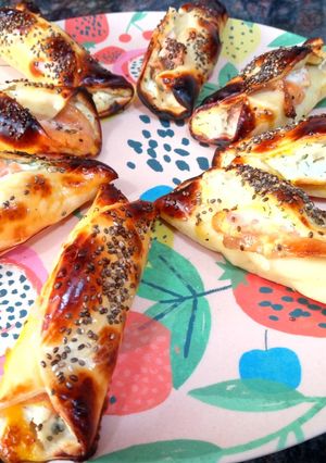 Foto principal de Rollitos de salmón y queso a las hierbas