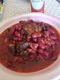 Judías rojas con morcilla