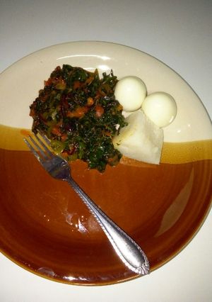 A picture of Vegetable+Egg+Yam.