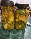 Encurtido de chiles jalapeños y cebolla blanca 🤤 ✔