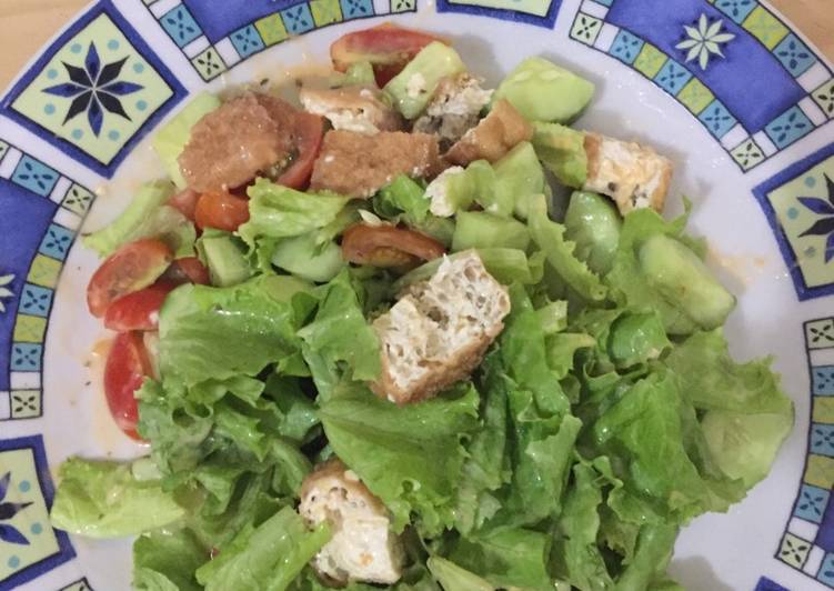 Bumbu Salad sederhana #1 | Langkah Membuat Salad sederhana #1 Yang Bikin Ngiler