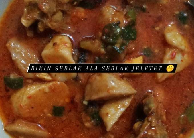 Resep Seblak Jeletet Anti Gagal