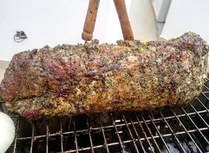 Una foto de Lomo de cerdo o cañón de cerdo