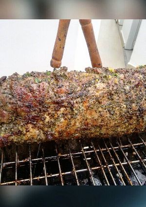 Una foto de Lomo de cerdo o cañón de cerdo