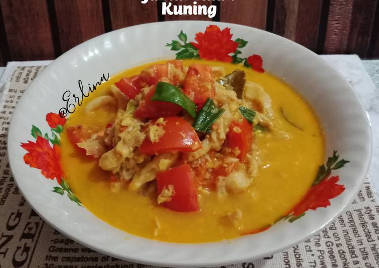 Gampangnya Memasak Jamur Kuah Kuning Enak Bergizi