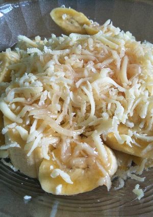 Foto resep Cheese honey bananas (pisang keju madu)