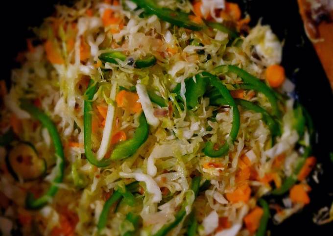 Step-by-Step Guide to Make Delicious Stir fry cabbage