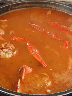 Una foto de Arroz caldoso con bogavante