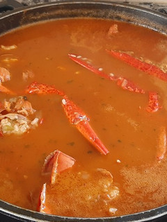 Una foto de Arroz caldoso con bogavante