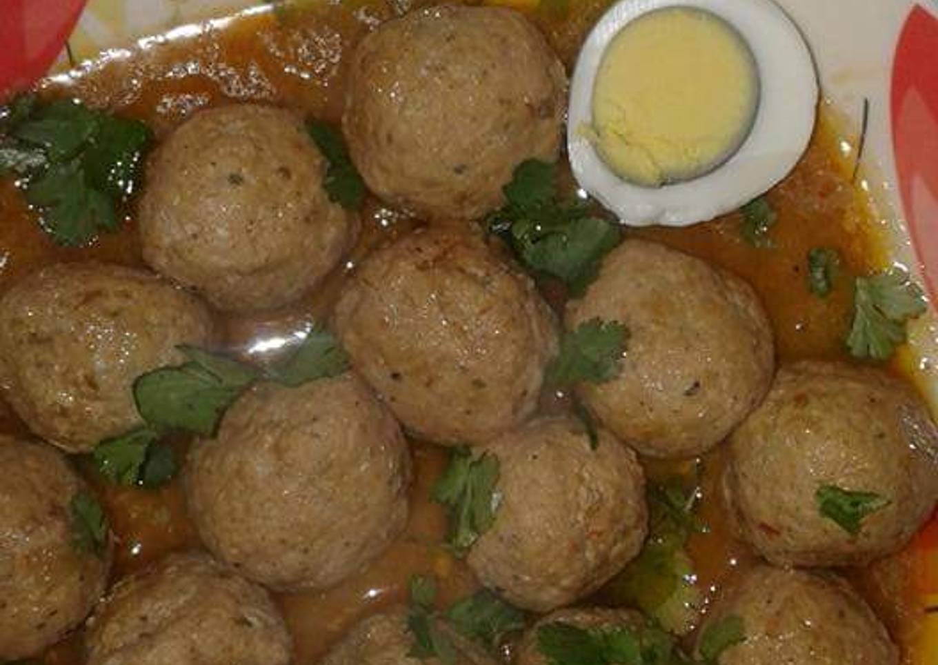 Kofta gravy