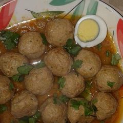 Kofta gravy A picture of Kofta gravy.