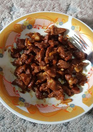 Foto resep Sate goreng empuk