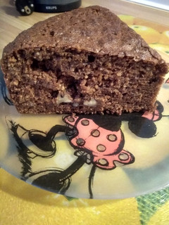 Una foto de Bizcocho de zanahoria y chocolate