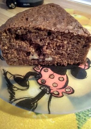 Una foto de Bizcocho de zanahoria y chocolate